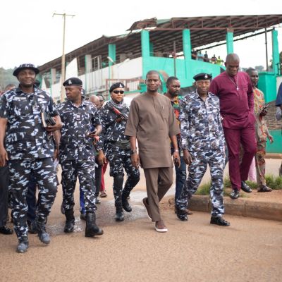 SECURITY: Safety has been restored to neighborhoods once troubled by insecurity.